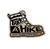 Hike Boot Die Cut Wood Sticker Hike Boot Die Cut Wood Sticker