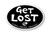 Wholesale Get Lost Sticker - Black Wholesale Get Lost Sticker - Black