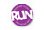 Wholesale Run 4" Sticker