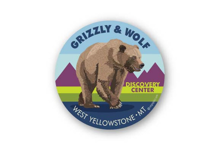 Wholesale Grizzly Sticker