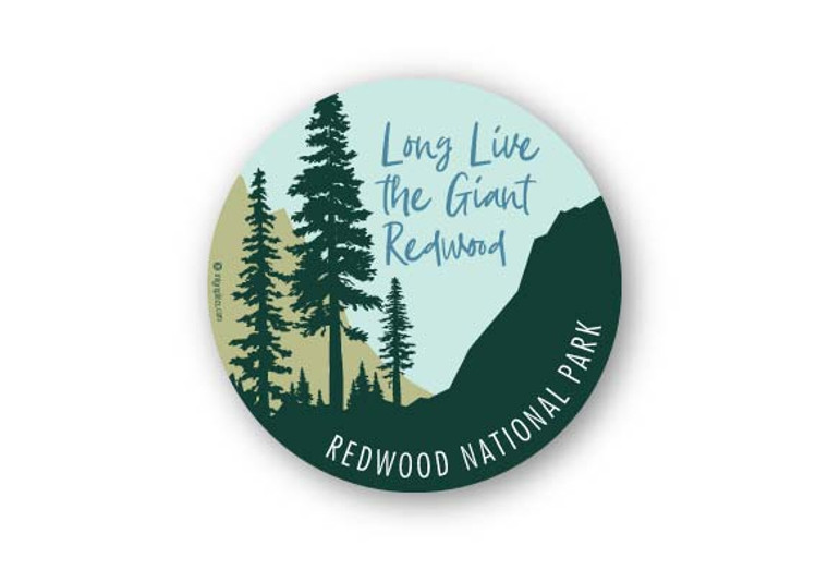 Wholesale Long Live the Redwoods Sticker