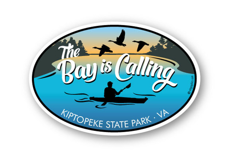 Wholesale The Bay is Calling Oval Sticker