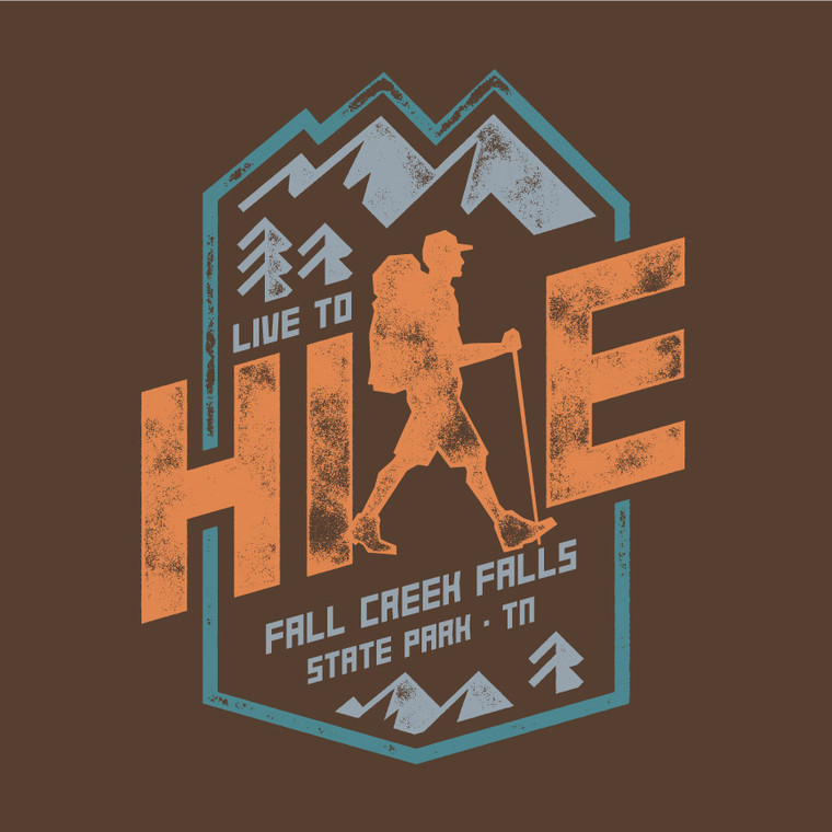 Wholesale Live to Hike Tee