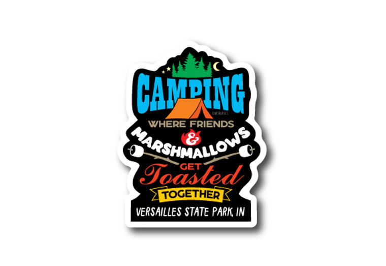 Wholesale Tent Toasted Color Sticker
