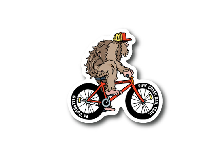 Wholesale Bigfoot Bicycle Sticker
