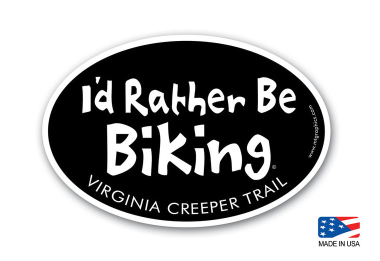 I'd Rather Be Biking Virginia Creeper Trail