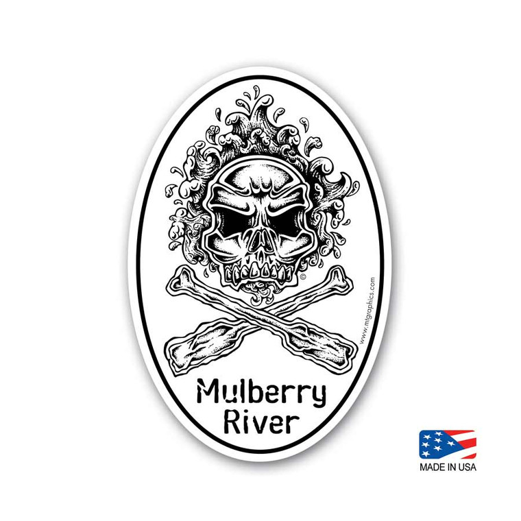 Mulberry River Sticker