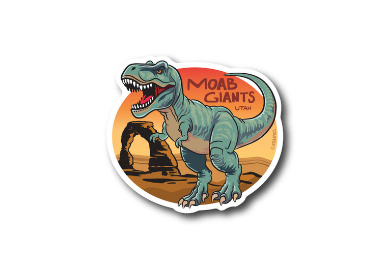 Wholesale T-REX Arches Diecut Sticker