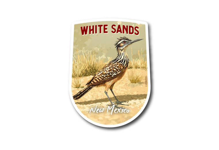 Road Runner Die Cut Sticker