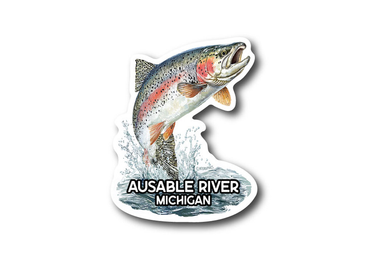 Steelhead Die Cut Sticker Steelhead Die Cut Sticker