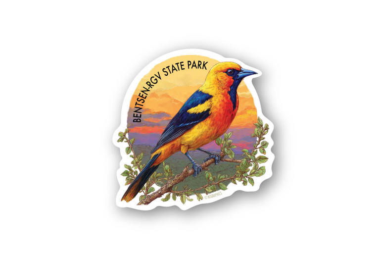 Altamira Oriole Bird Sticker