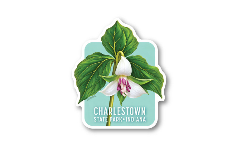 Nodding Trillium Sticker 