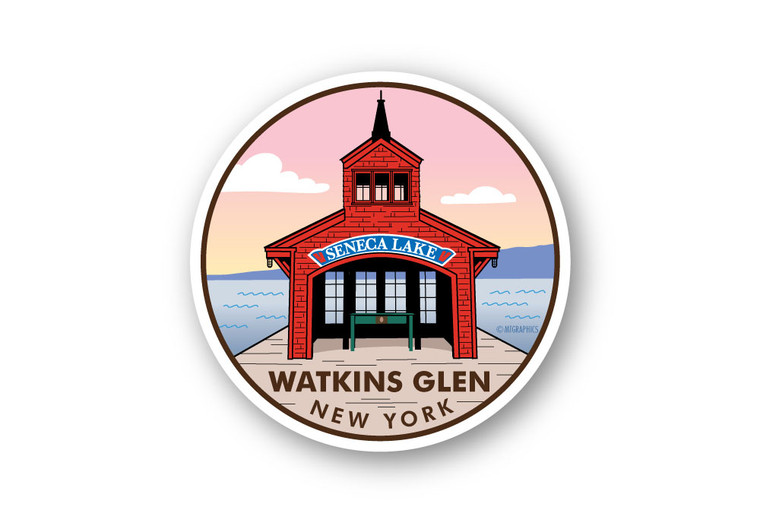 Pier House Sticker