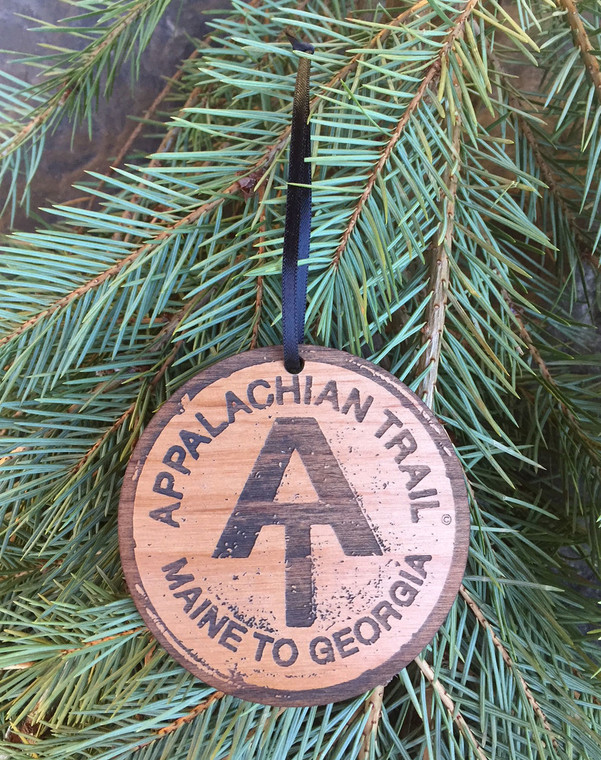 3" round Appalachian Trail Ornament