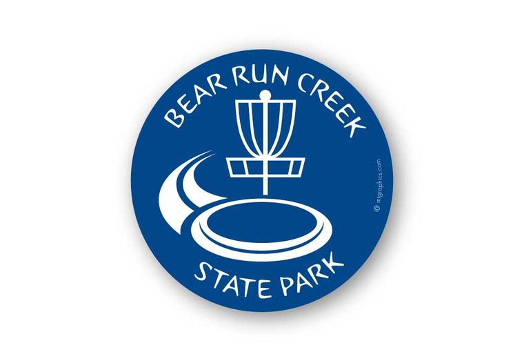 Wholesale Disc Golf Sticker