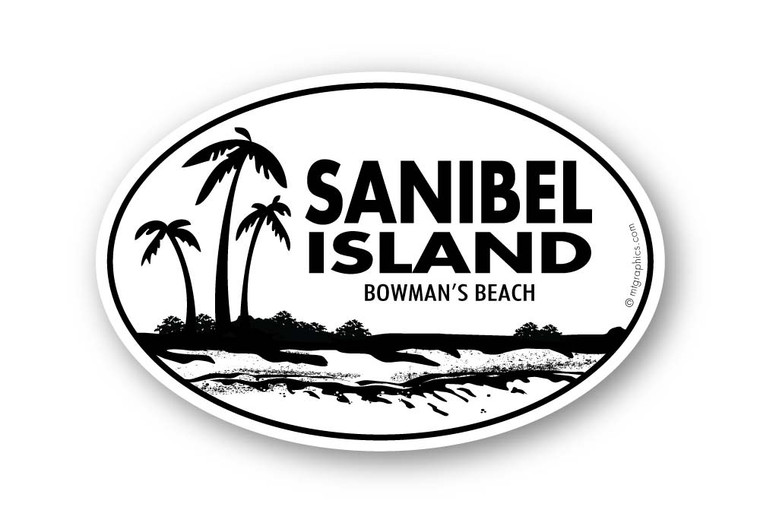 Wholesale Beach and Palm Trees Sticker
