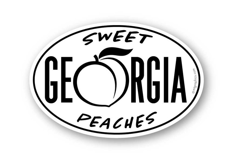 Wholesale Sweet Georgia Peaches Sticker