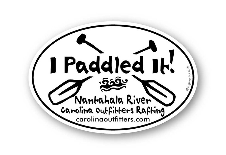 Wholesale I Paddled It Sticker