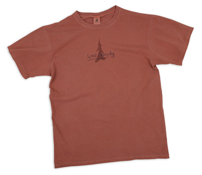 live simply t shirt
