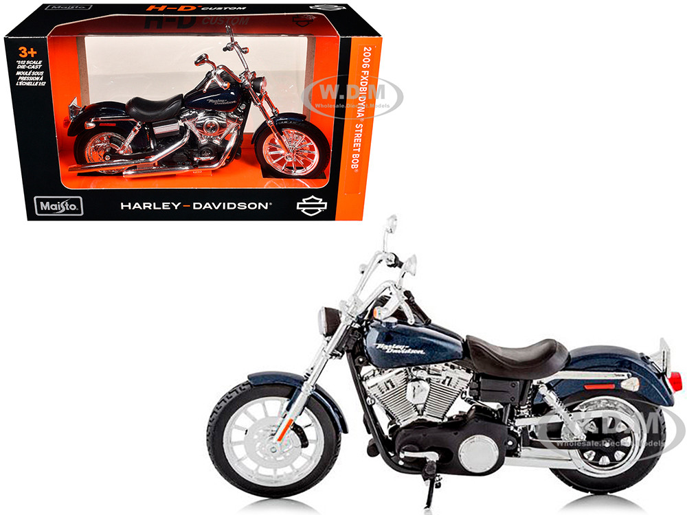 2006 Harley Davidson FXDBI Dyna Street Bob Bike Motorcycle Model 1