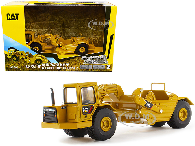 CAT Caterpillar 611 Wheel Tractor Scraper Play & Collect Series 1