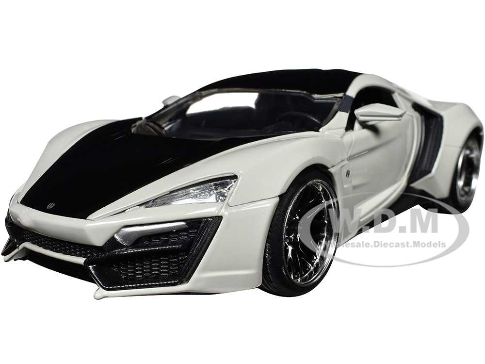 Lykan Hypersport Gray and Black Hyper-Spec Series 1/24 Diecast