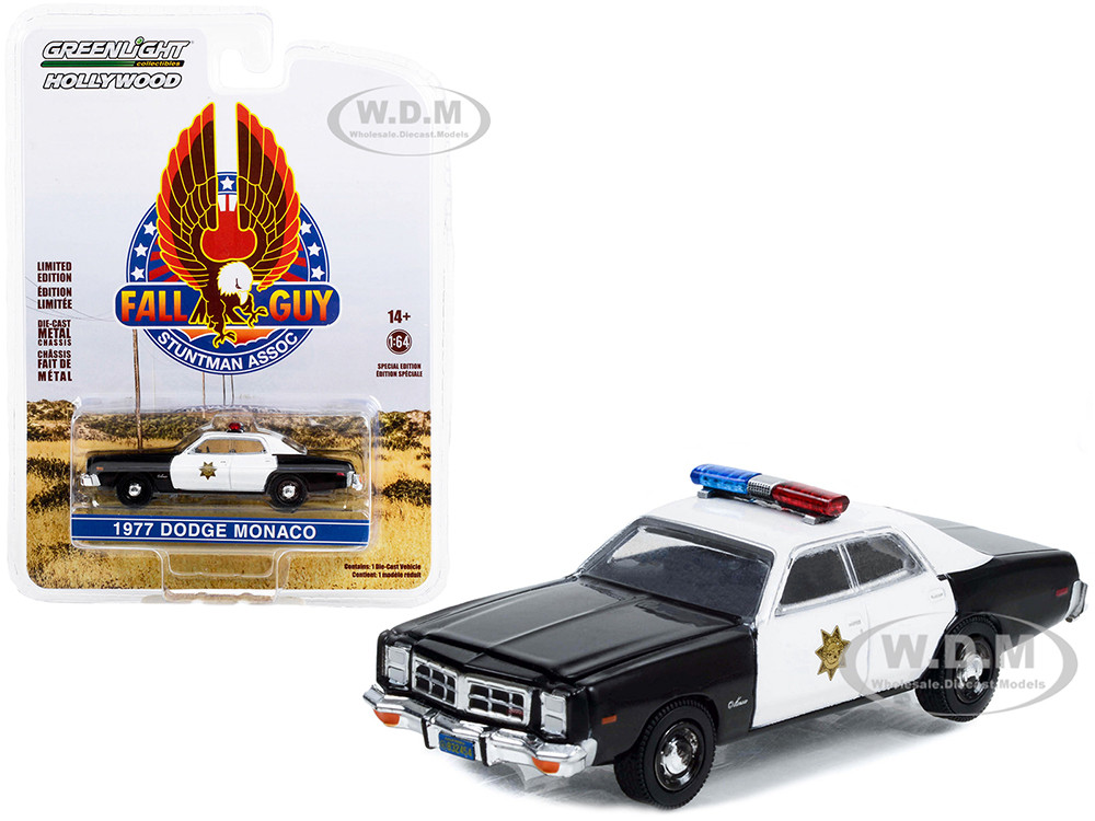 1977 Dodge Monaco Police Black White County Sheriff's Department