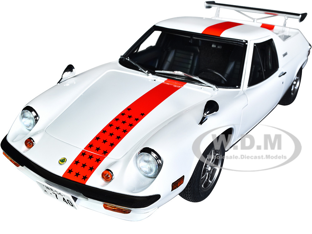 Lotus Europa Special White Red Stripe Graphics The Circuit Wolf 1