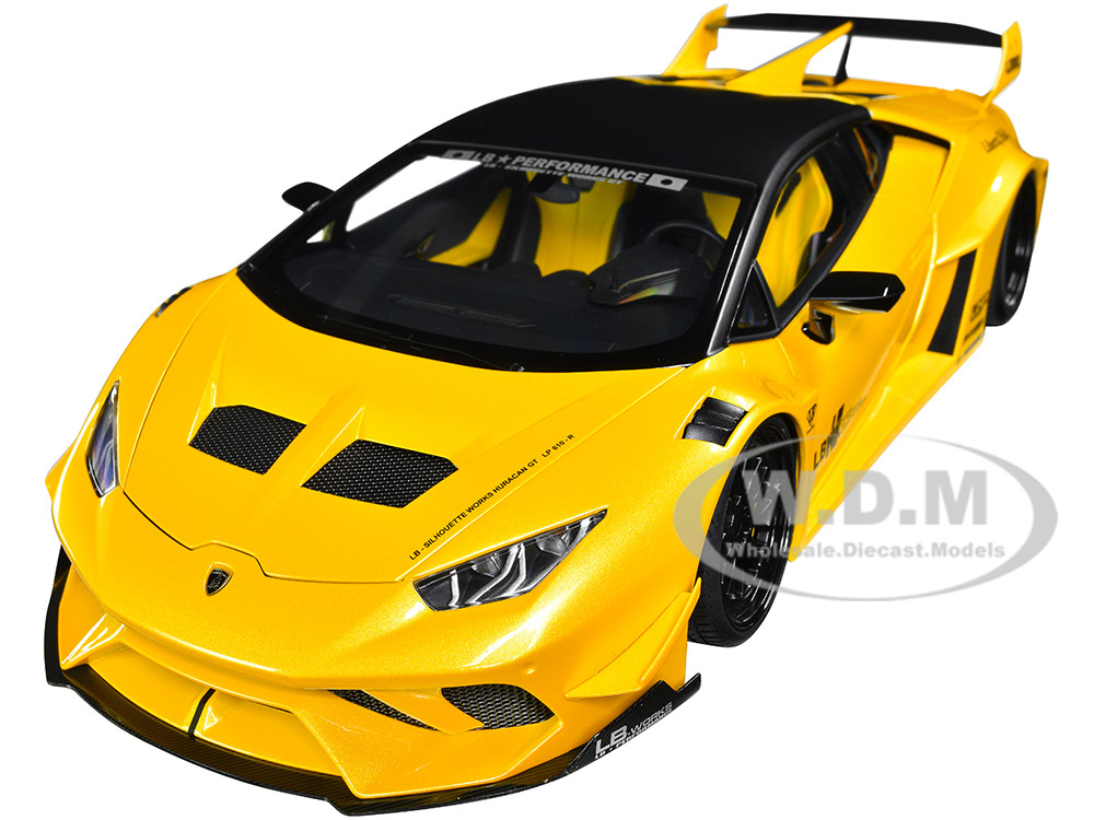 Lamborghini Huracan GT LB Silhouette Works Yellow Metallic with
