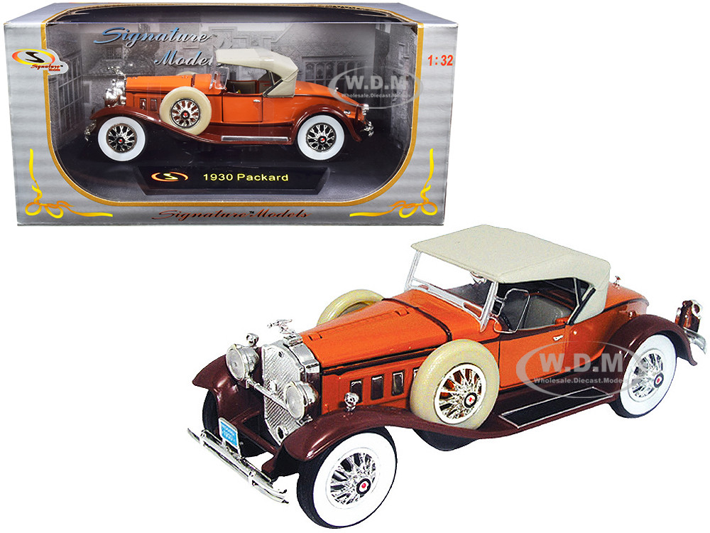 1930 Packard Boattail Speedster Brown 1/32 Diecast Model Car