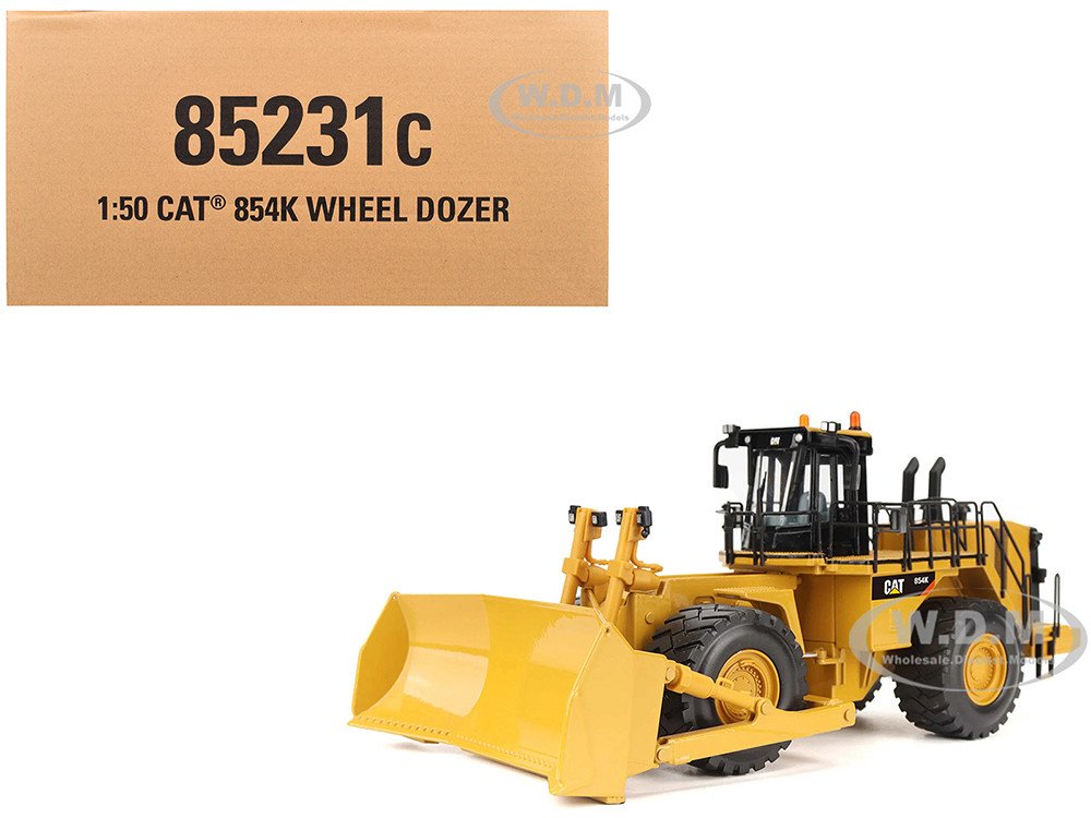 CAT Caterpillar 854K Wheel Loader Yellow 