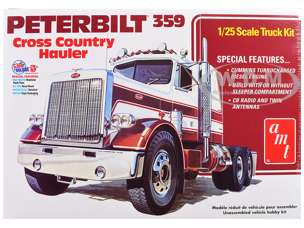 Skill 3 Model Kit Peterbilt 359 