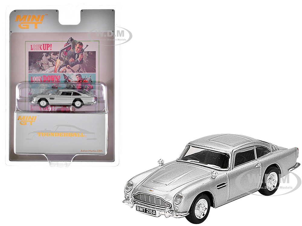 Aston Martin DB5 RHD (Right Hand Drive) Birch Silver Metallic 007