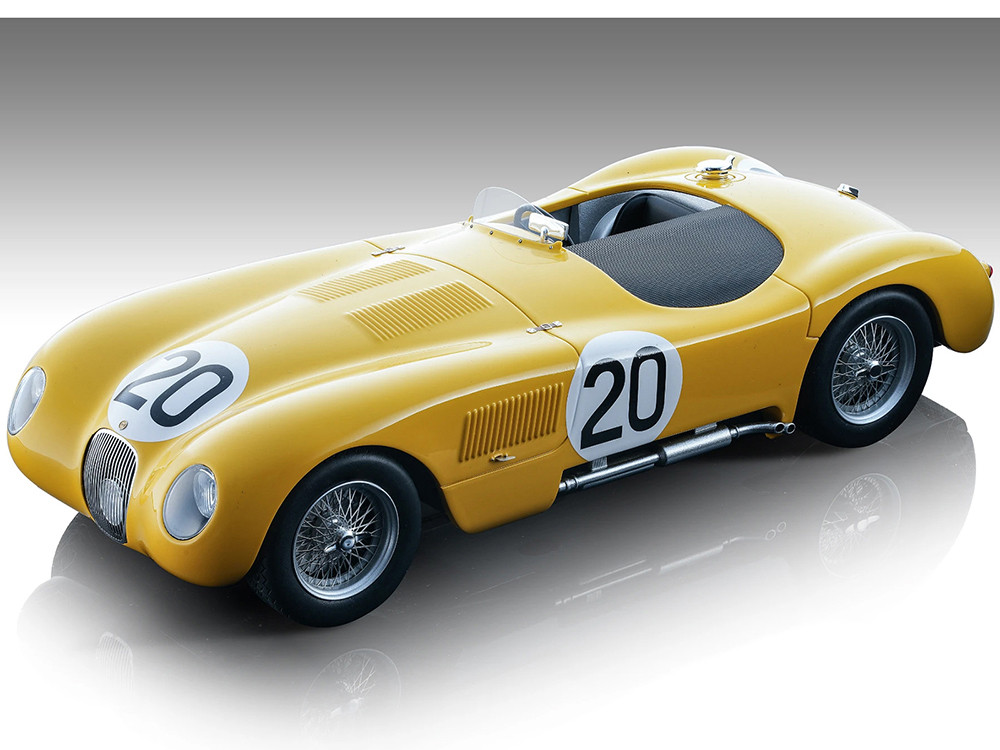Jaguar C-Type #20 Roger Laurent - Charles de Tornaco 