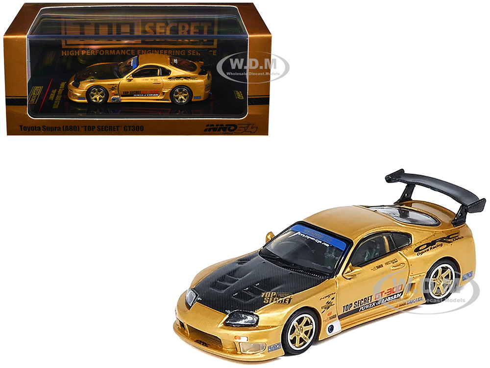 限定80台 1/18 TOP SECRET GT300 Supra (A80) Toyota Supra (A80) 