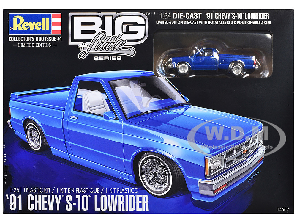 ミニカー Revell Lowrider Chevy S-10 Pickup Level 4 Model Kit 1991 Chevrolet S-10 Lowrider Pickup Truck with 1