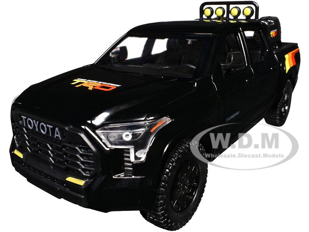 2023 Toyota Tundra TRD 4x4 Pickup Truck Black with TRD Stripes