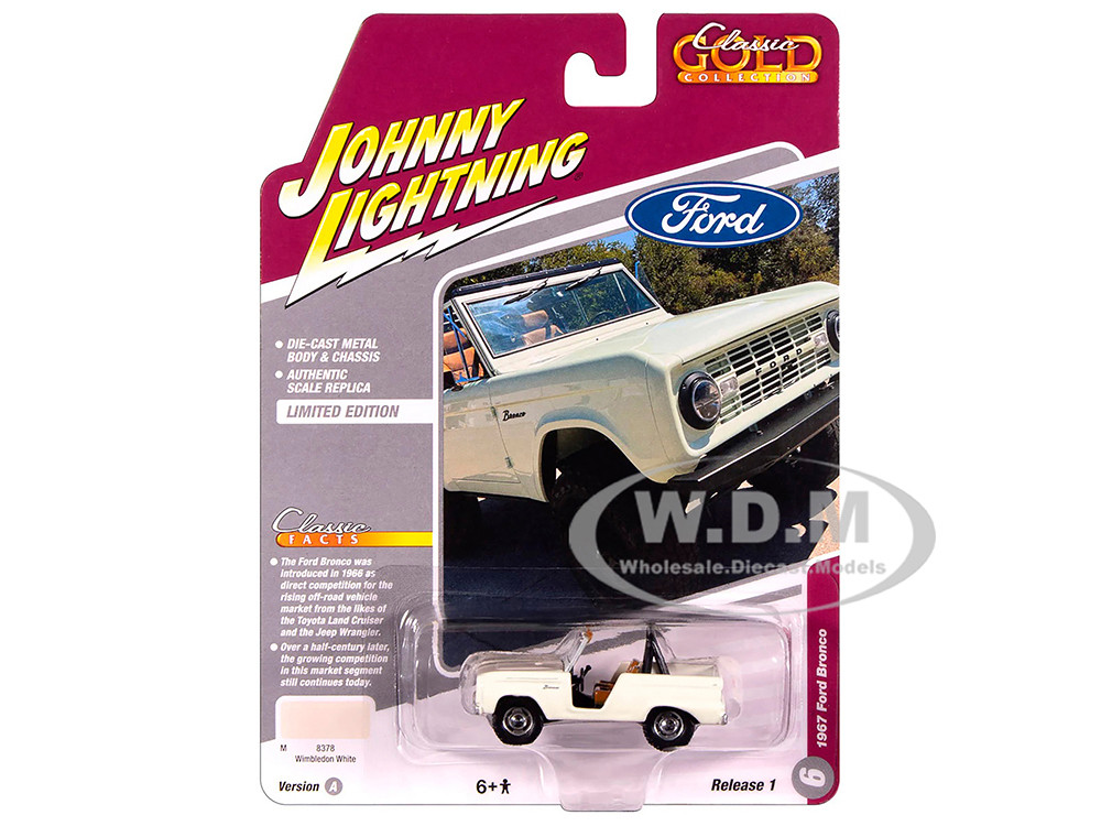 1967 Ford Bronco Wimbledon White 