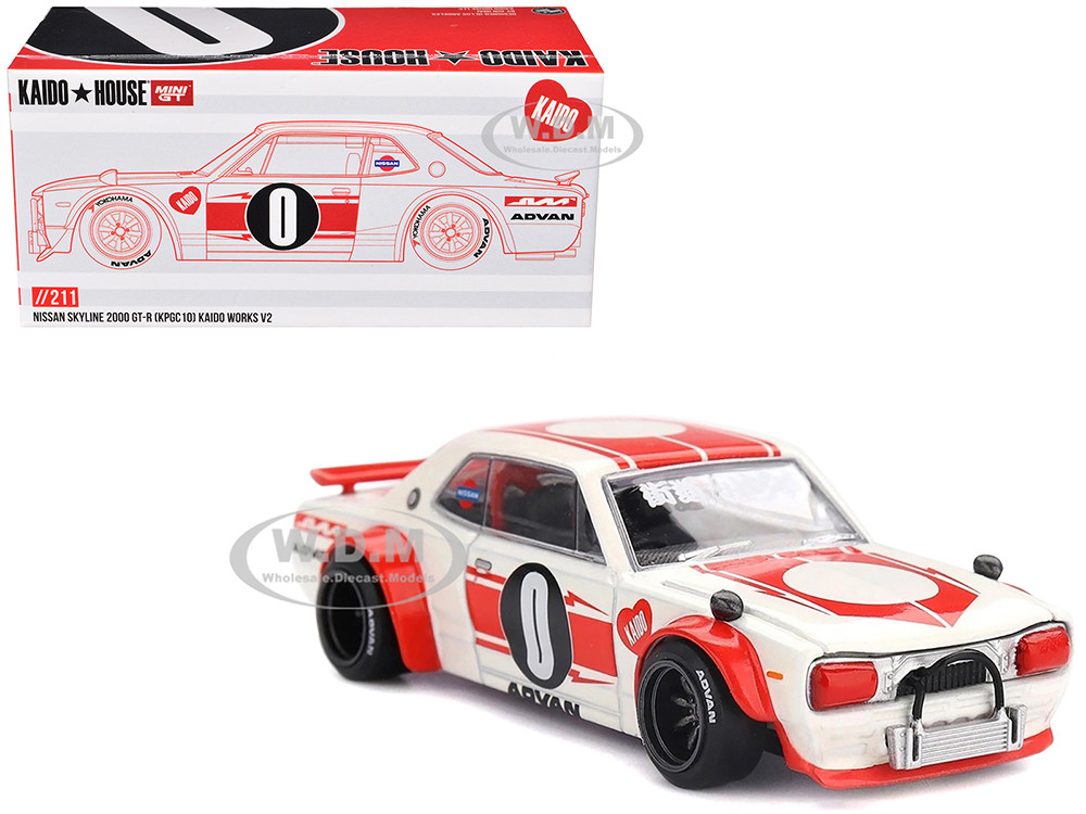Skyline 2000GT-R Kaido Works 1/64 MDX限定品 Nissan Skyline 2000GT-R (KPGC10) 