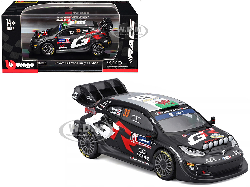 Toyota GR Yaris Rally1 Hybrid #33 Elfyn Evans - Scott Martin