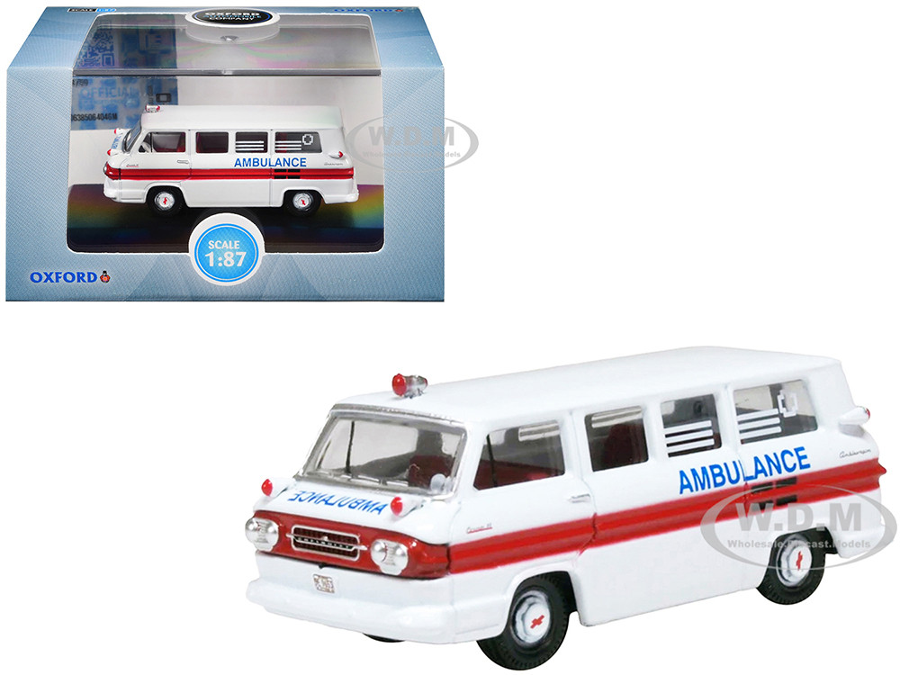 コンバットジョー　カリフォルニアハイウェイパトロール　(タカラ) 1962 Chevrolet Corvair Greenbrier AmbleWagon Ambulance White with