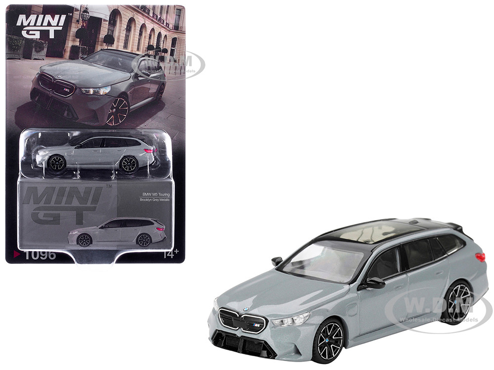 ミニカー MINIGT  M5 Touring BMW M5 Touring Brooklyn Gray Metallic with Sunroof 1/64 Diecast