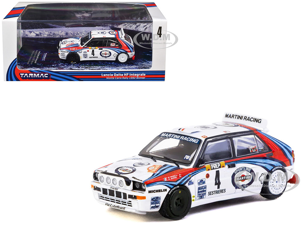 ミニカー Lancia Delta HF Integrale Martini Racing Lancia Delta HF Integrale #4 Didier Auriol - Bernard Occelli