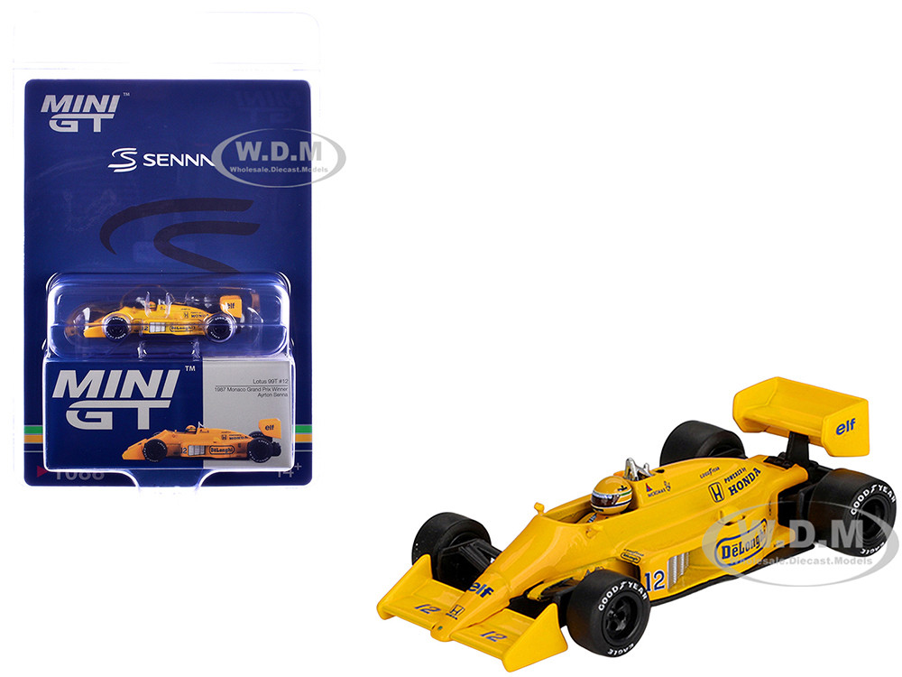 Lotus 99T #12 Ayrton Senna Winner Formula One F1 