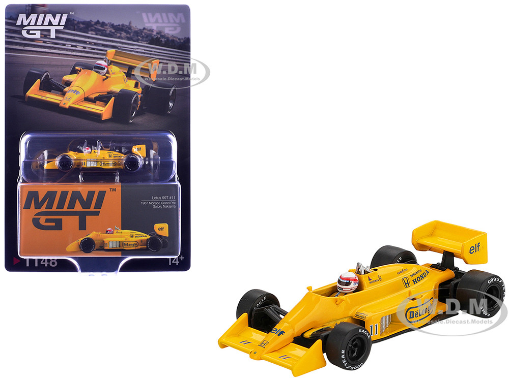 Lotus 99T #11 Satoru Nakajima Formula One F1 