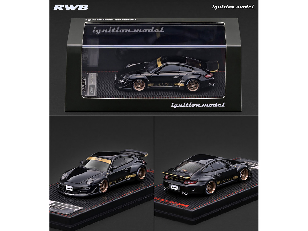 RWB (Rauh-Welt Begriff) 997 Black Limited Edition 1/64 Diecast
