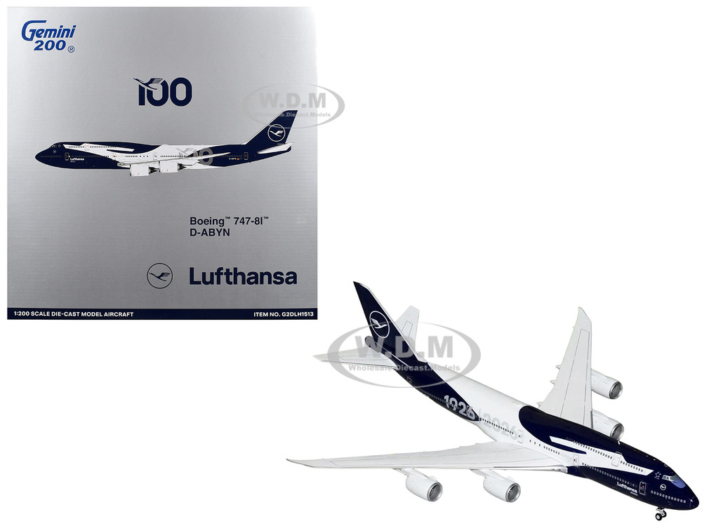 Gemini200 ルフトハンザ Boeing 747-8 1/200 Boeing 747-8I Commercial Aircraft 