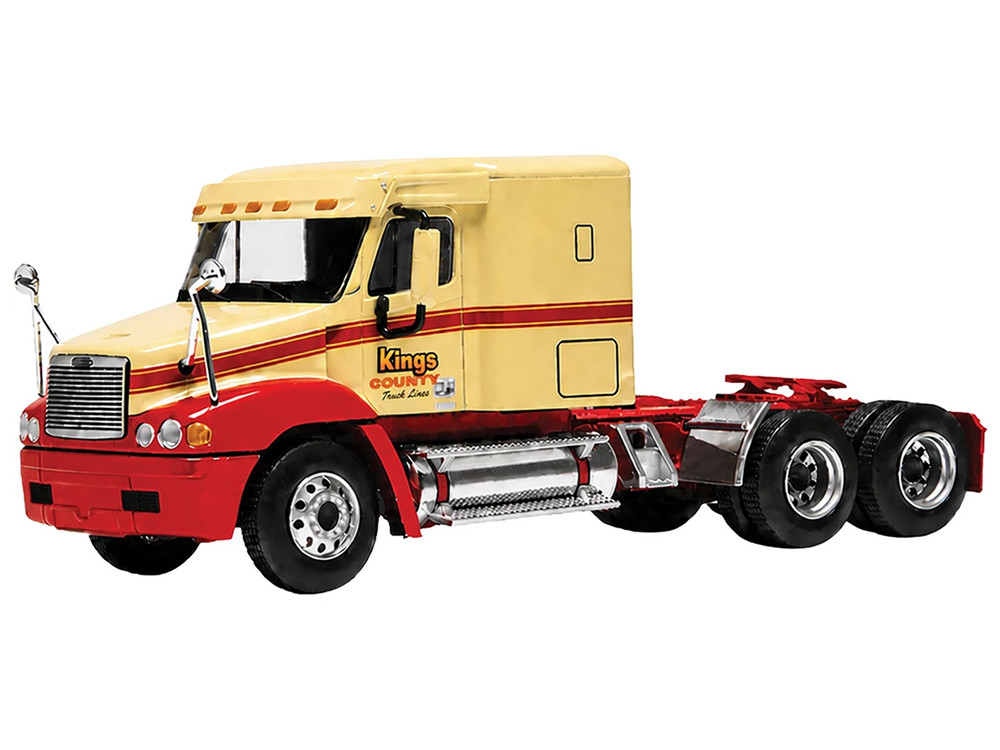 2003 Freightliner Century Class 112 Sleeper Kings County Yellow 1