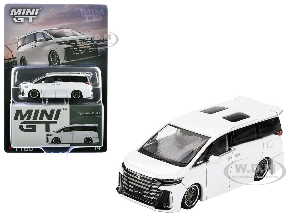 Toyota Vellfire 40 KUHL Van White Metallic Limited Edition 1/64