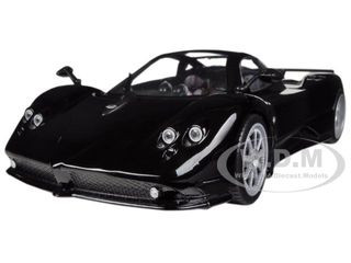 Pagani Zonda F Black 1/18 Diecast Car Model Motormax 79159